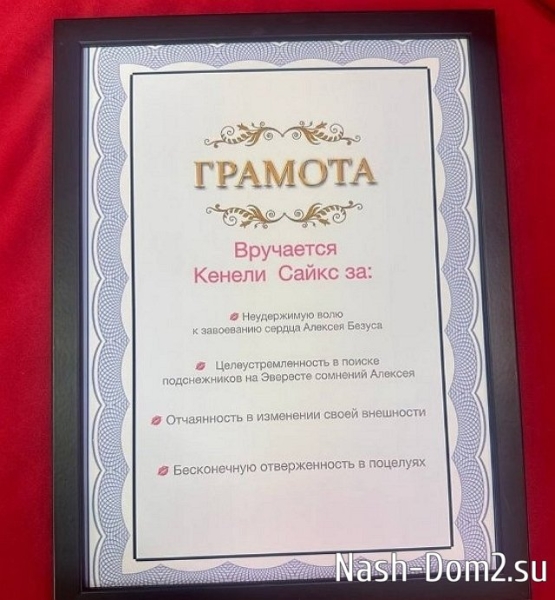 Кенели сообщила, что Марк не тушил костёр телестройки