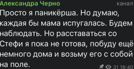 После скандала с Оганесяном Черно решила забрать сына на Дом 2