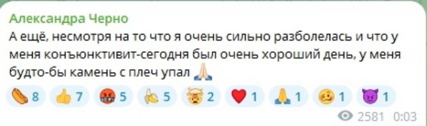 Александра Черно: Меня приписали к алкашам