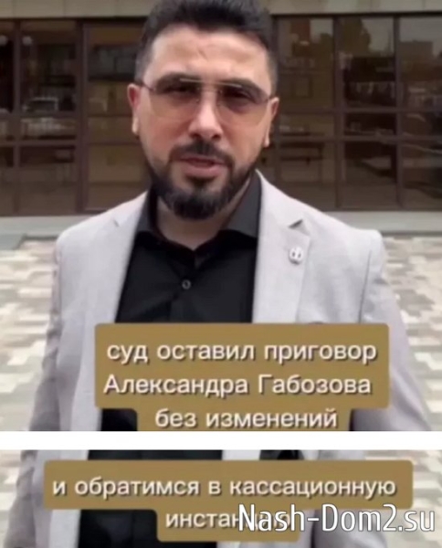 Суд не одобрил апелляцию Гобозова