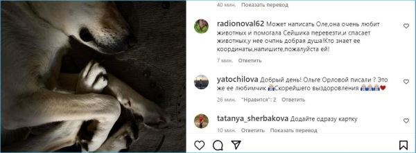 Сейшику нужна операция, откликнется ли Ольга Орлова?