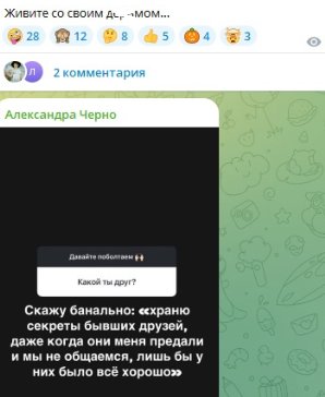 Элине Рахимовой понравился способ заработка Саши Черно