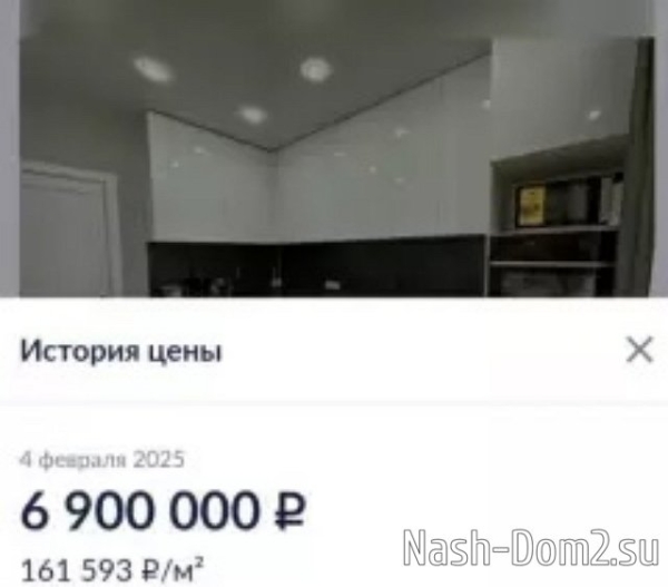 Юлия Колисниченко готова продать квартиру по сниженной цене