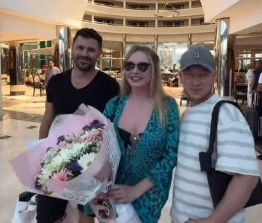 Дарья Пынзарь встретилась с Еленой Бушиной, отдыхающей в Турции
