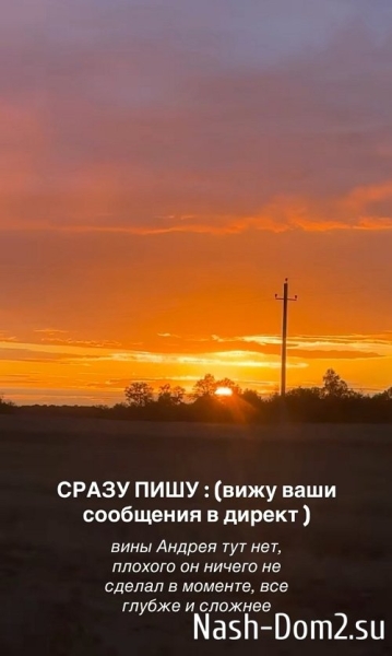 Виктория Чуева: Вины Андрея в этом нет Виктория Чуева: Вины Андрея в этом нет