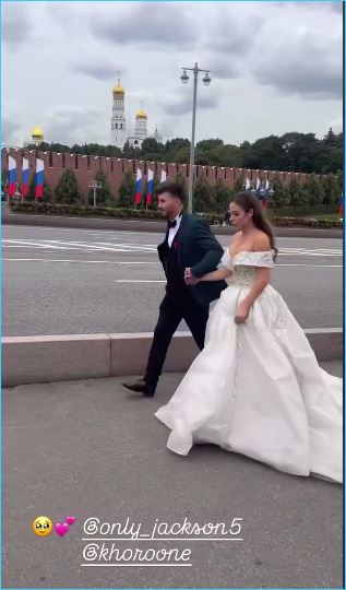 Евгения Дорожкина довольна своей свадьбой с Хорошевым и благодарит всех участвующих