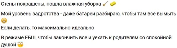 Луковкин доделал ремонт в комнате и готов к расставанию