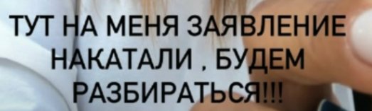 На Ксению Задойнову написали заявление в полицию