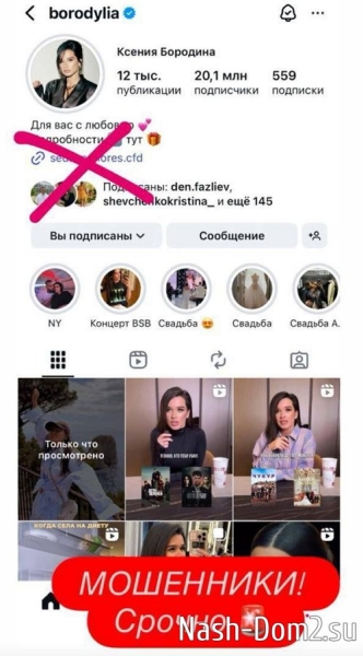 Николай Сердюков: Ксению взломали!