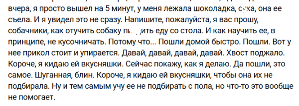 Игорь Григорьев борется с обжорством своей собаки Игорь Григорьев борется с обжорством своей собаки