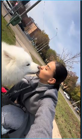 Кристина Бухынбалтэ призналась, что скучает без своей собаки Лео во время поездок Кристина Бухынбалтэ призналась, что скучает без своей собаки Лео во время поездок