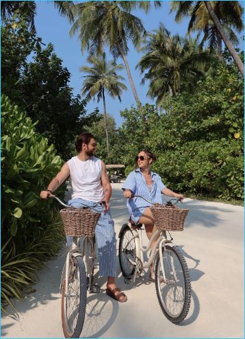 Давид Манукян с женой Мари Краймбрери проводят отпуск на Мальдивах Давид Манукян с женой Мари Краймбрери проводят отпуск на Мальдивах