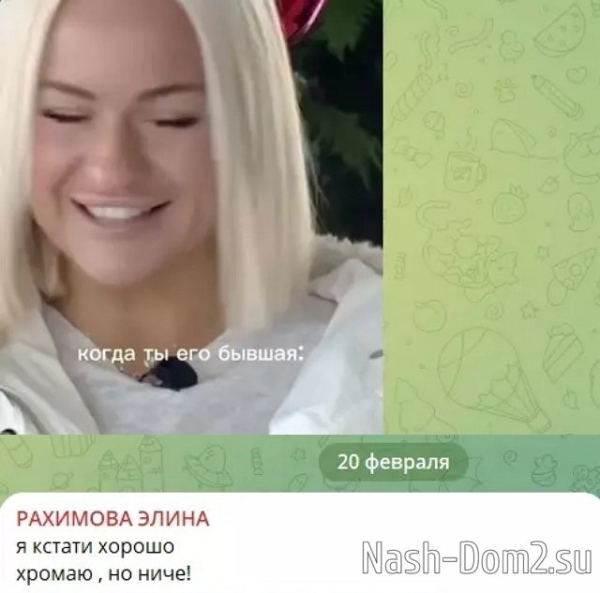 Соня Гриневская «перешла дорогу» Элине Рахимовой Соня Гриневская «перешла дорогу» Элине Рахимовой