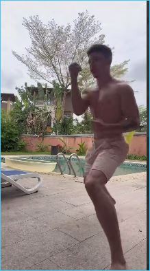 Никита Гуранда держит отличную физическую форму Никита Гуранда держит отличную физическую форму