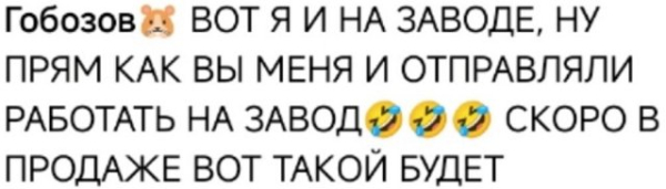 Александр Гобозов: Вот я и на заводе Александр Гобозов: Вот я и на заводе