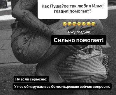 Елена Тепловодская не может забыть Яббарова, который не помогает лечить кошку Елена Тепловодская не может забыть Яббарова, который не помогает лечить кошку